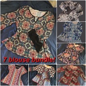7 blouse bundle